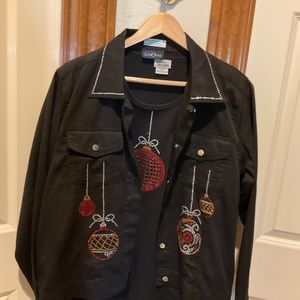 Christmas blouse